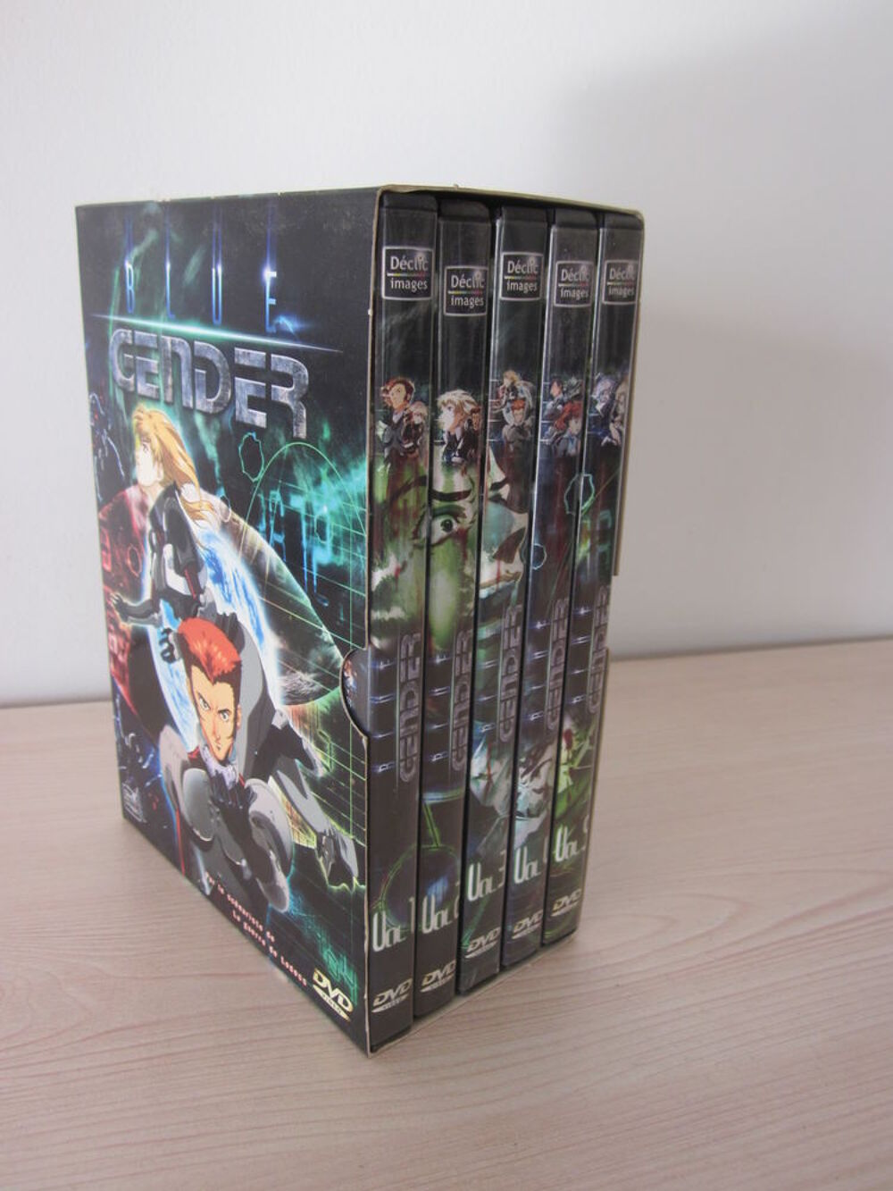 Coffret Int&eacute;grale Blue Gender 5 DVD 26 &eacute;pisodes vostfr Manga DVD et blu-ray