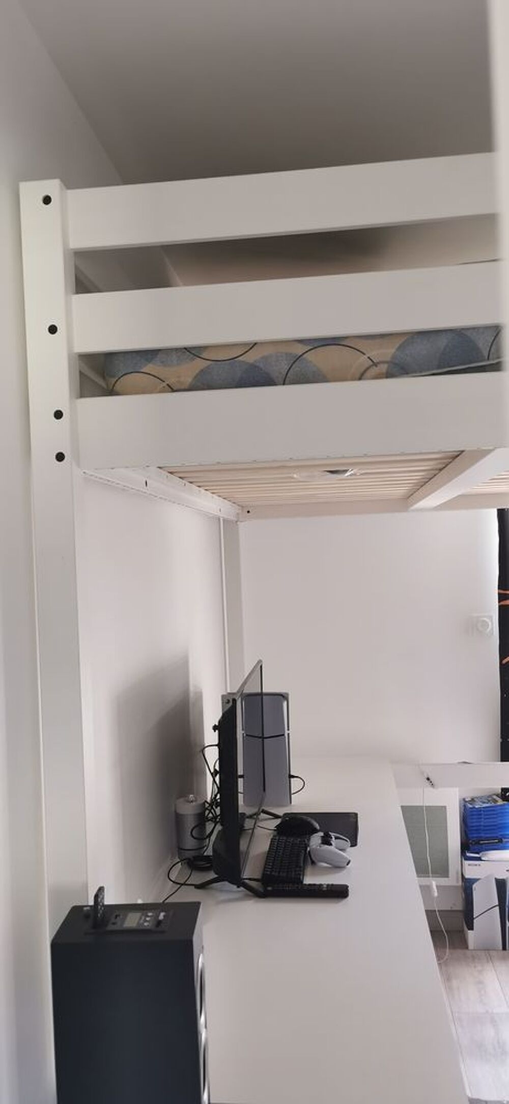 Lit mezzanine 2 places avec bureau Meubles