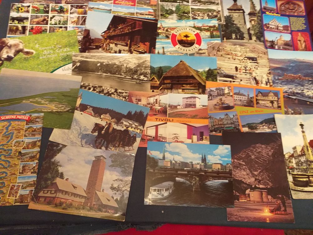 lot de 60 cartes postales de L'Allemagne en cpsm 