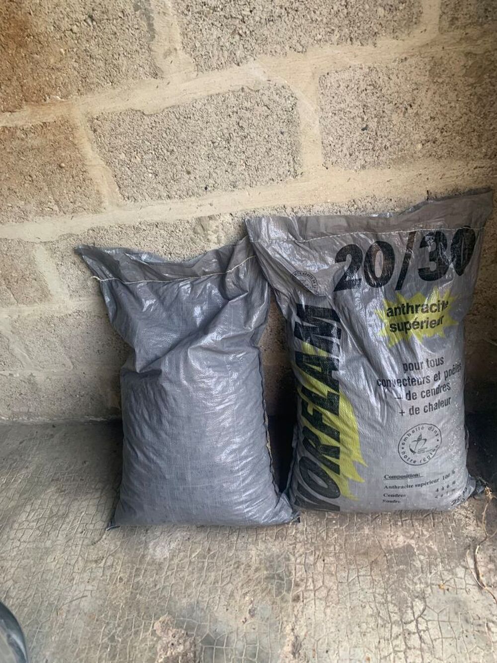 sac de charbon Bricolage