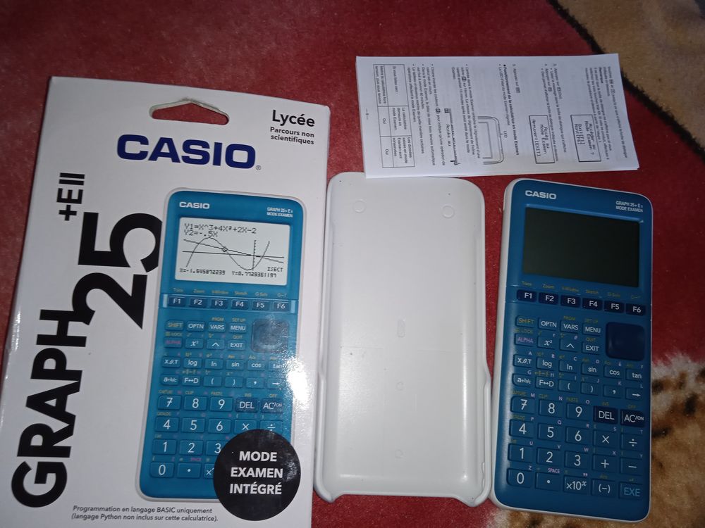 une calculatrice casio graphique 