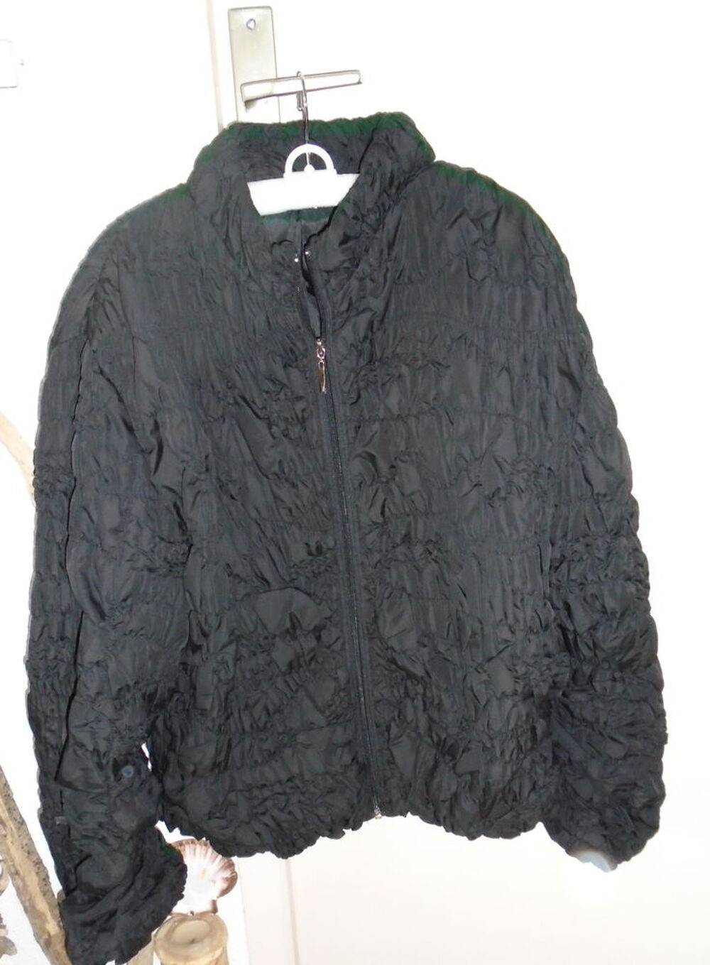 Blouson noir Vêtements