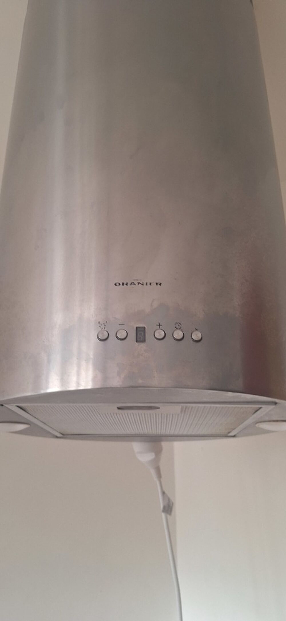 Hotte aspirante inox Oranier Electroménager