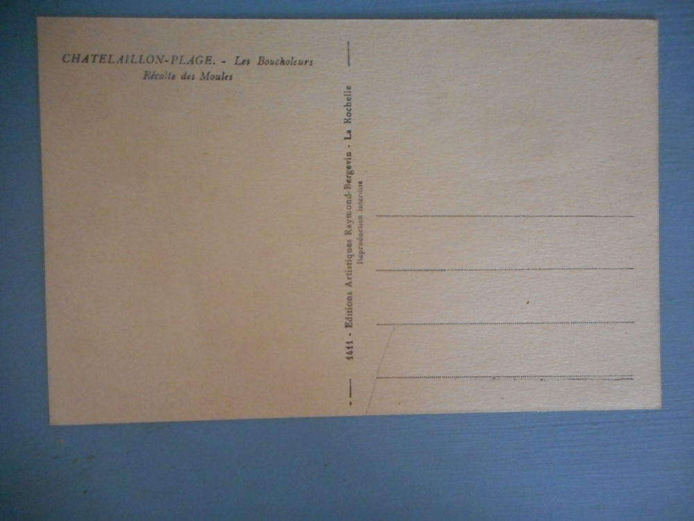CPA Chatellaillon Les Boucholeurs 