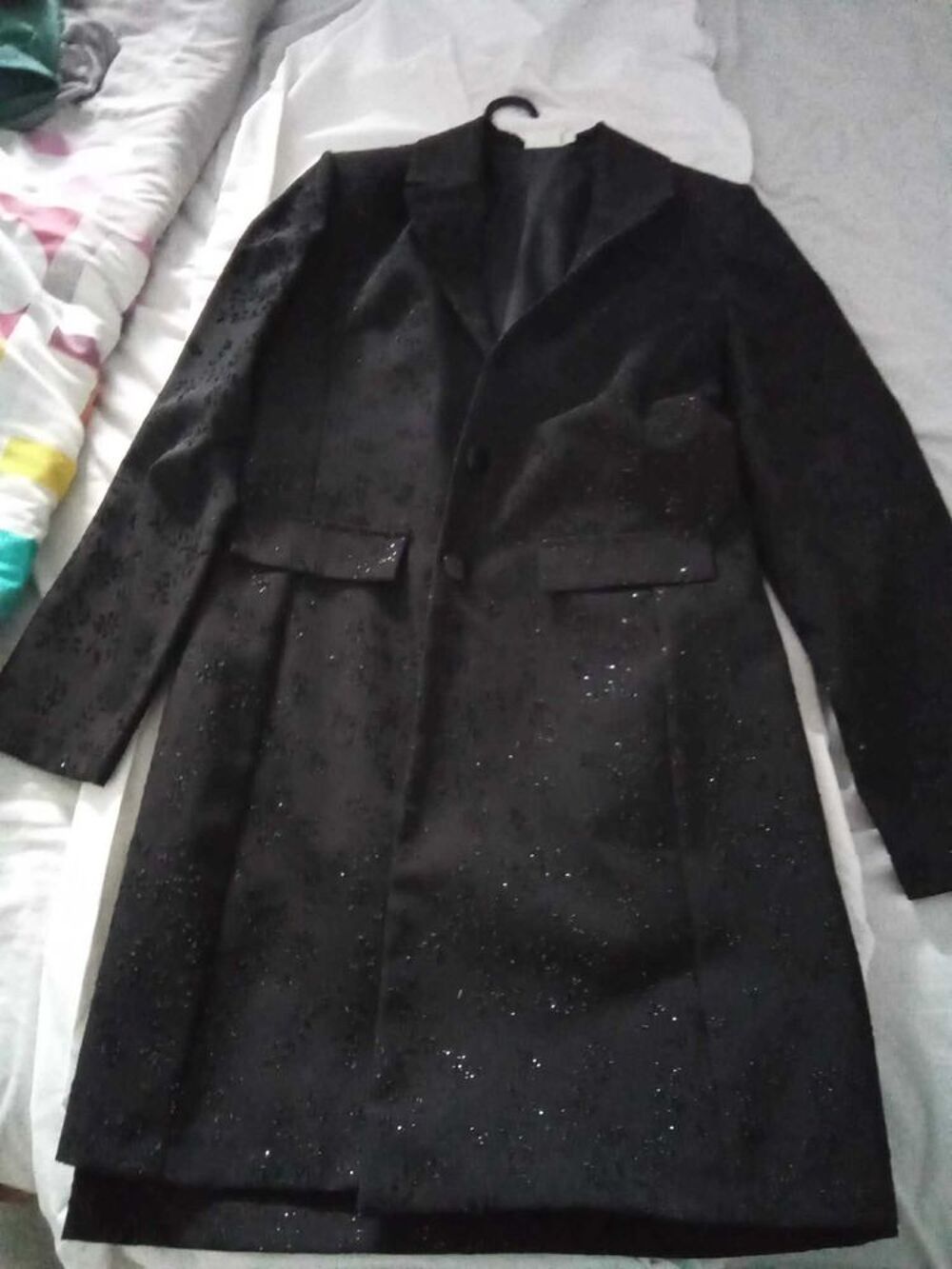 Ensemble noir &agrave; paillettes taille 36 Vêtements