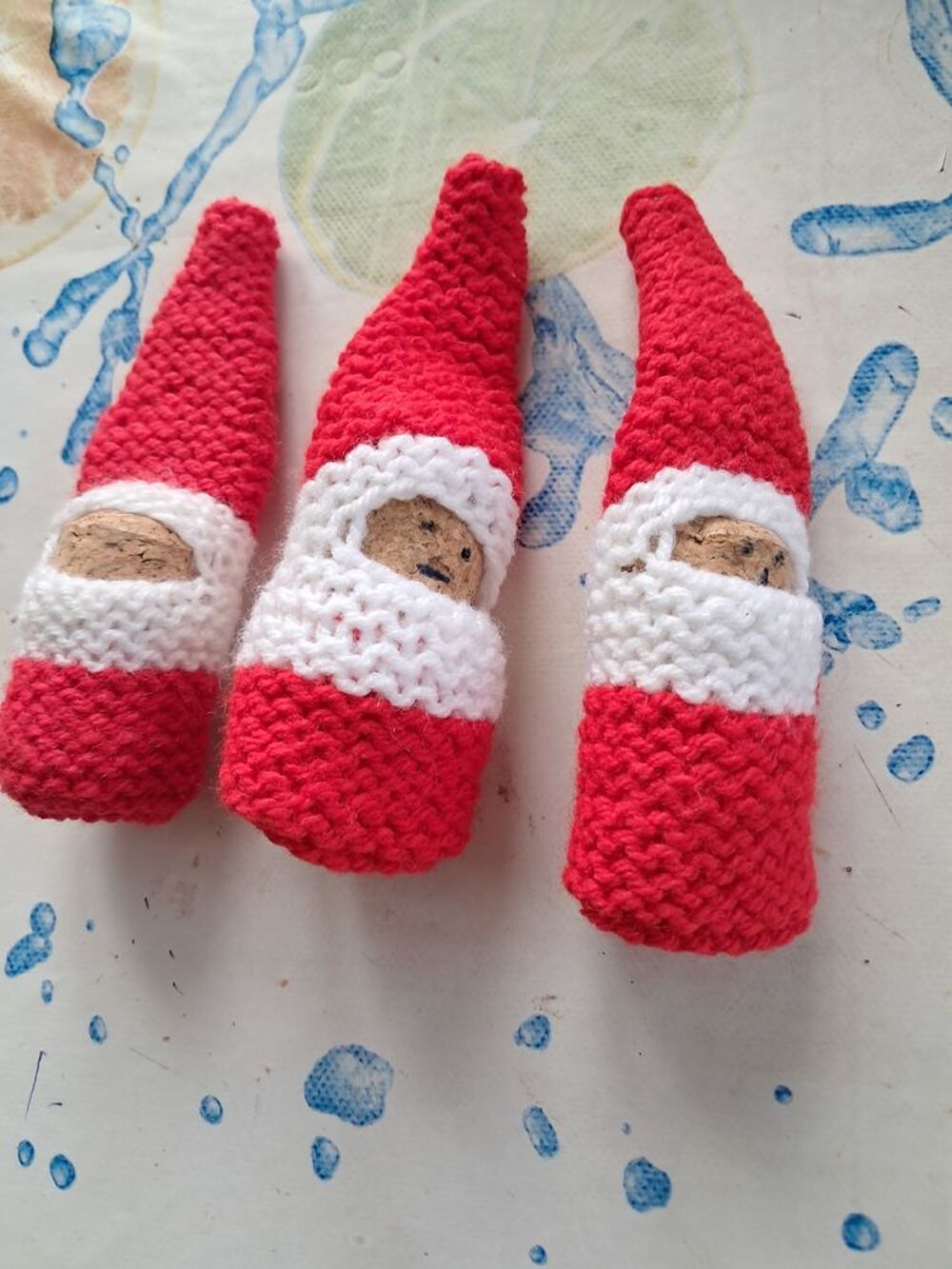 Pere noel pour table de fete Décoration