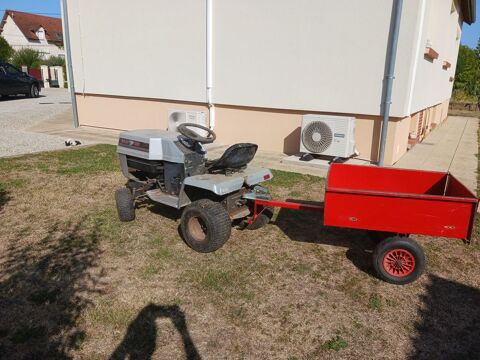 Tracteur tondeuse 11cv avec remorque 350 Gien (45)