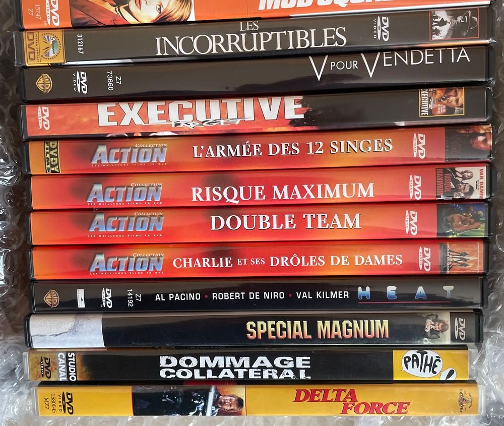 DVD lot 1 - 50 % pour 5 articles jusqu'&agrave; la mi mars DVD et blu-ray