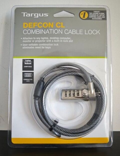 C�ble antivol PC DEFCON CL ? NEUF 10 Metz (57)