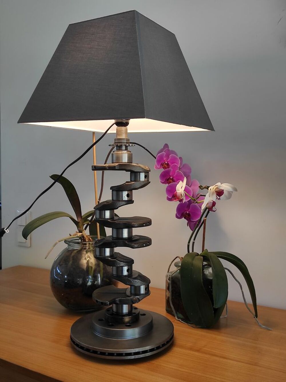 Lampe type industrielle Décoration