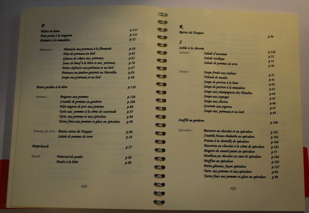 Les Recettes du Pays des Beffrois - Sophie Morin 2009* Cuisine