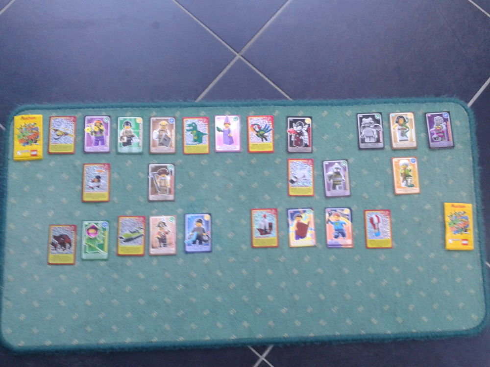  Cartes &Agrave; Collectionner Auchan Lego Cr&eacute;e Ton Monde 