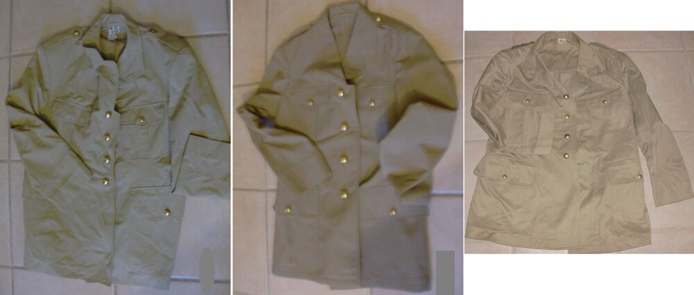 vetements militaires divers 