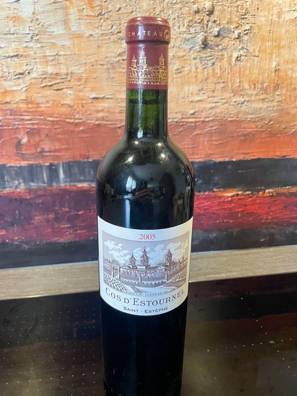 1 Bt COS D'ESTOURNEL 2005 Bordeaux Saint-Estephe 98pk Cuisine