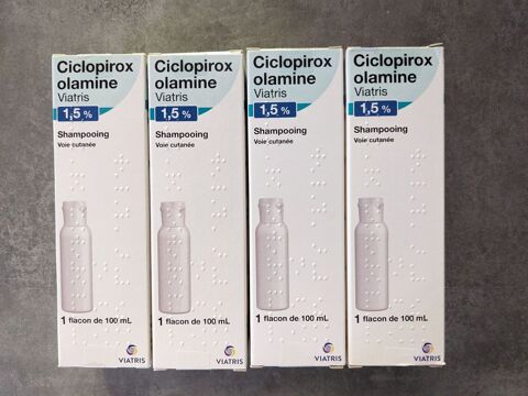4 x shampooing Ciclopirox olamine Viatris 1,5 % est un shamp 10 Marseille 13 (13)