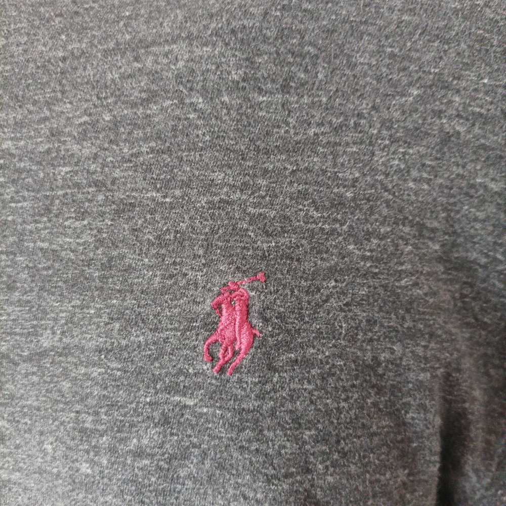 T Shirt manches longues Ralph Lauren gris anthracite Vêtements