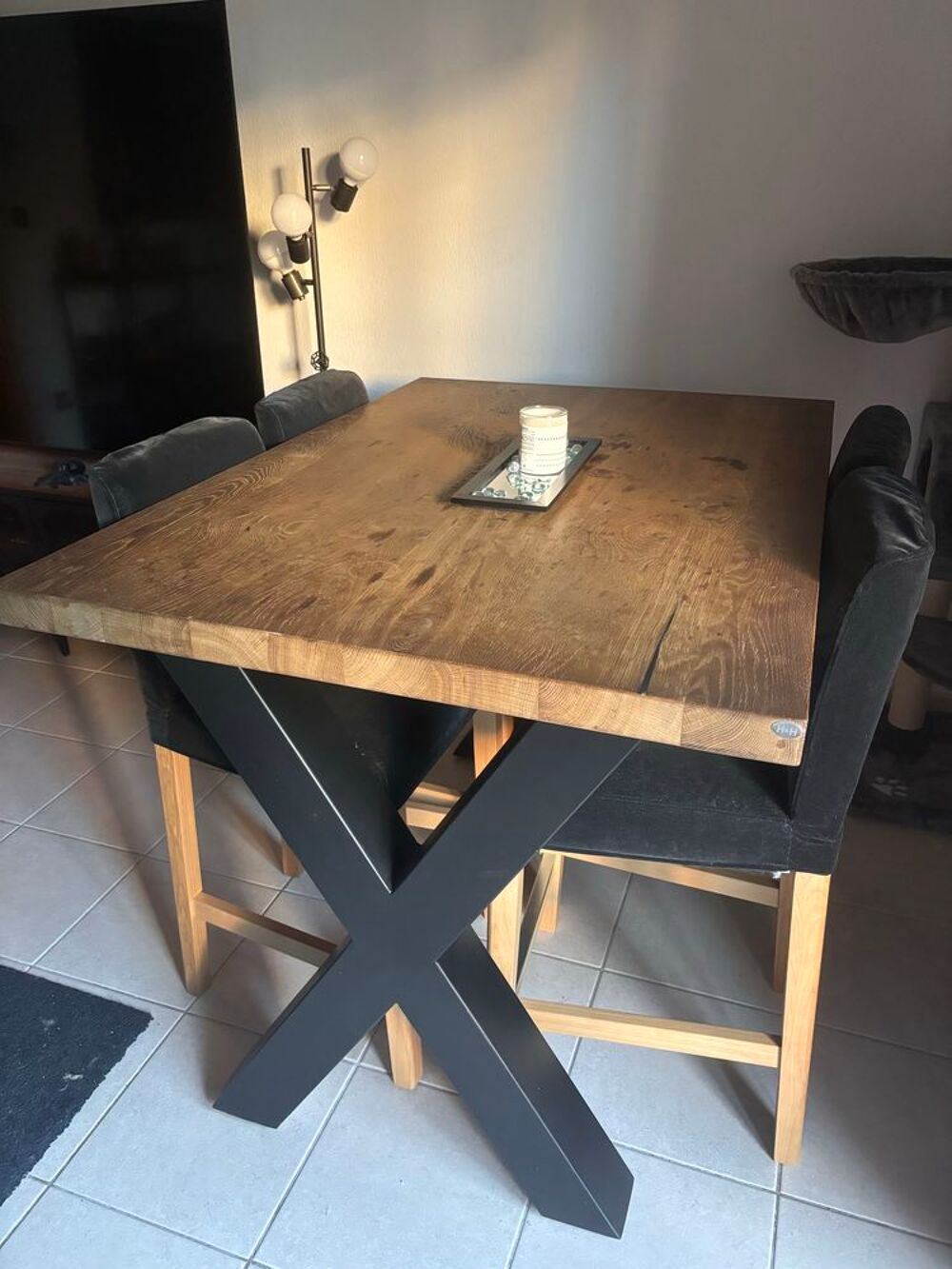 Table Haute H&amp;H Bois Meubles