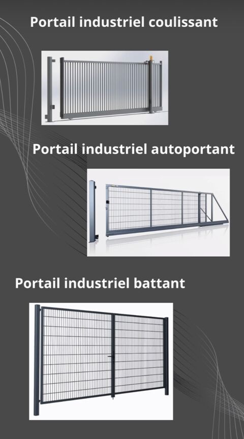 Portail industriel 1550 Bordeaux (33)