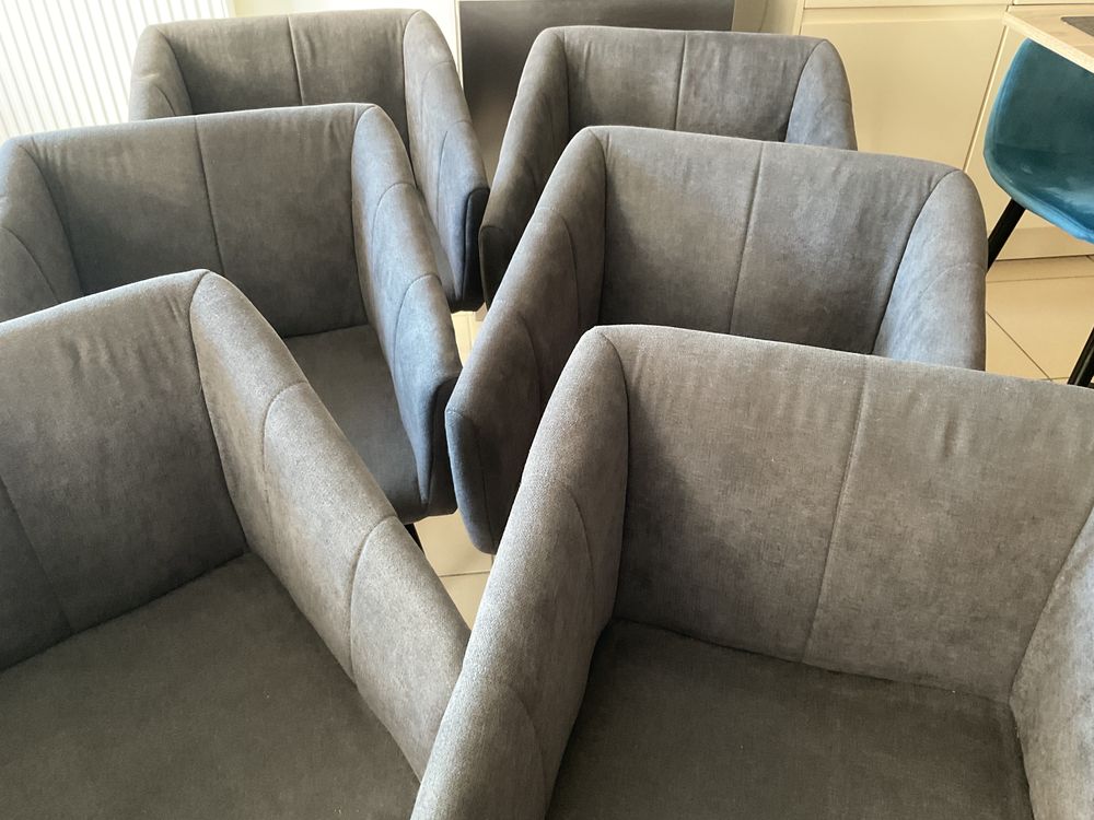 Fauteuils de tabl lot de 6 Meubles