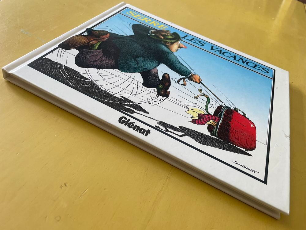 Livre BD Les Vacances - Serre Claude _ Edition Gl&eacute;nat Livres et BD