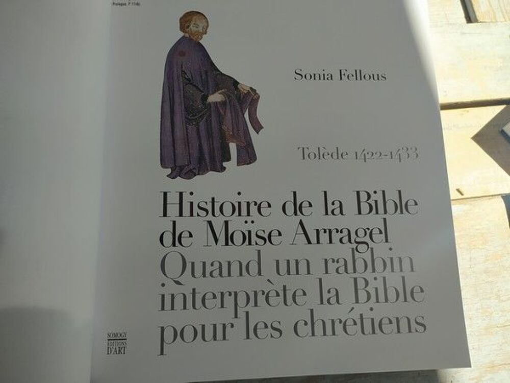 SONIA FELLOUS Histoire de la Bible de Mo&iuml;se Arragel
Livres et BD