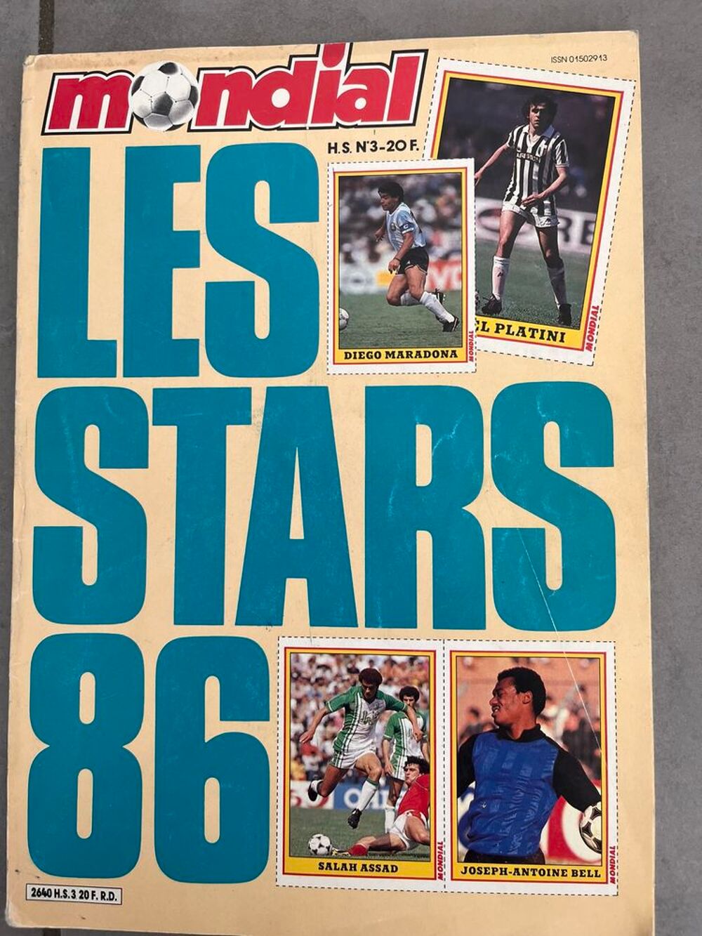 Mindi as l hors s&eacute;rie num&eacute;ro 3 ? les stars du mondial 86? 
