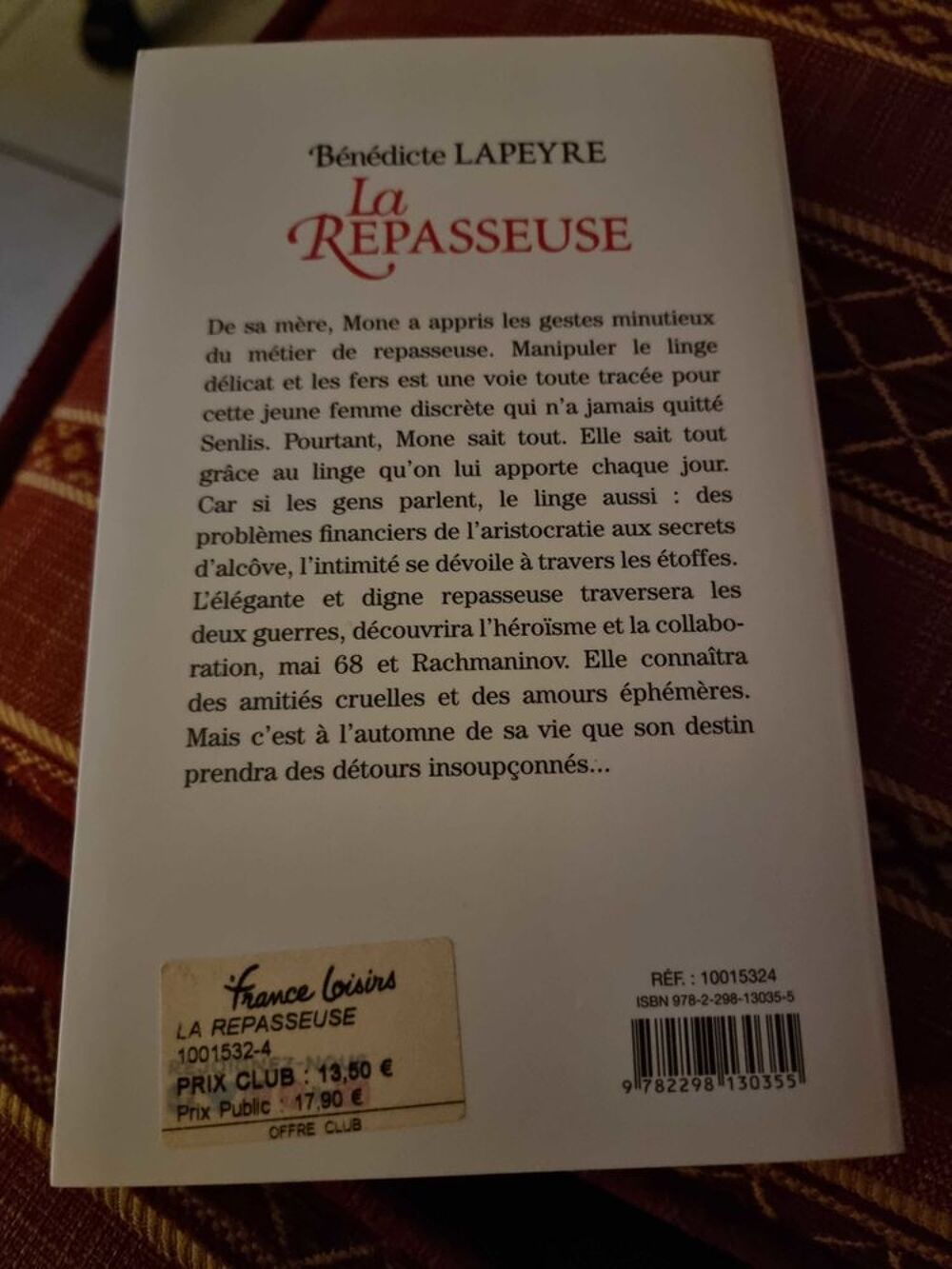 Livre de B&eacute;n&eacute;dicte Lapeyre Livres et BD