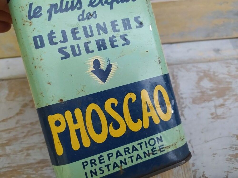 Ancienne Boite Publicitaire Phoscao Chocolat 
Format 18cm x 