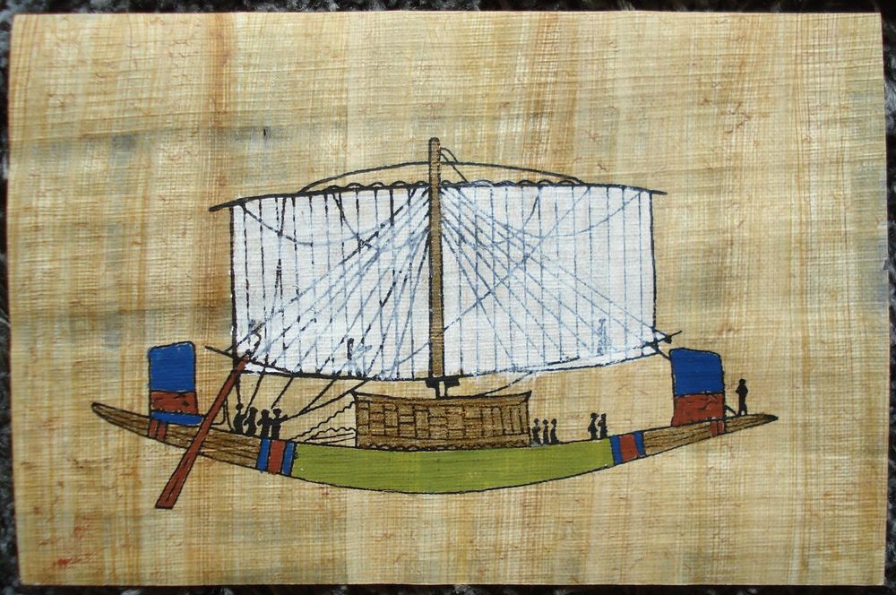 Beaux Papyrus d'origine Egypte Décoration