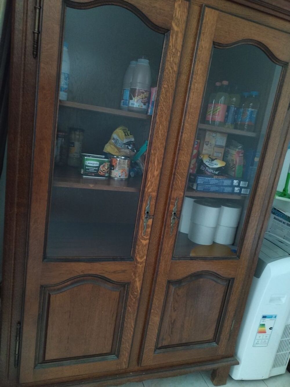 vitrine en bois Meubles