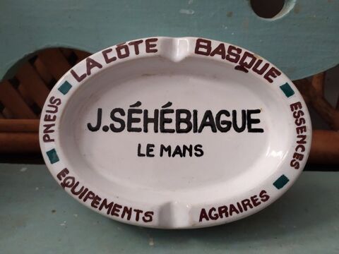 Cendrier Publicitaire Agricole Le Mans C�te �mile Tessier 50 Loches (37)