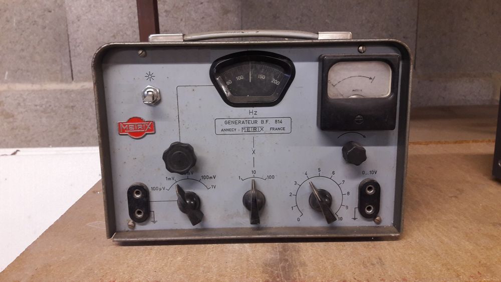 G&eacute;n&eacute;rateur BF METRIX 814B Bricolage