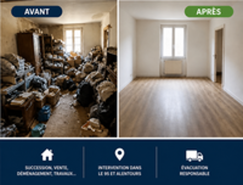    Désencombrement, débarras & nettoyage complet  