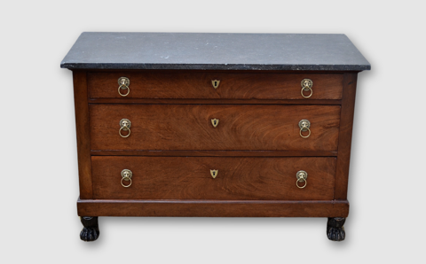 Commode d'époque empire Retour d'Égypte 850 Pantin (93)
