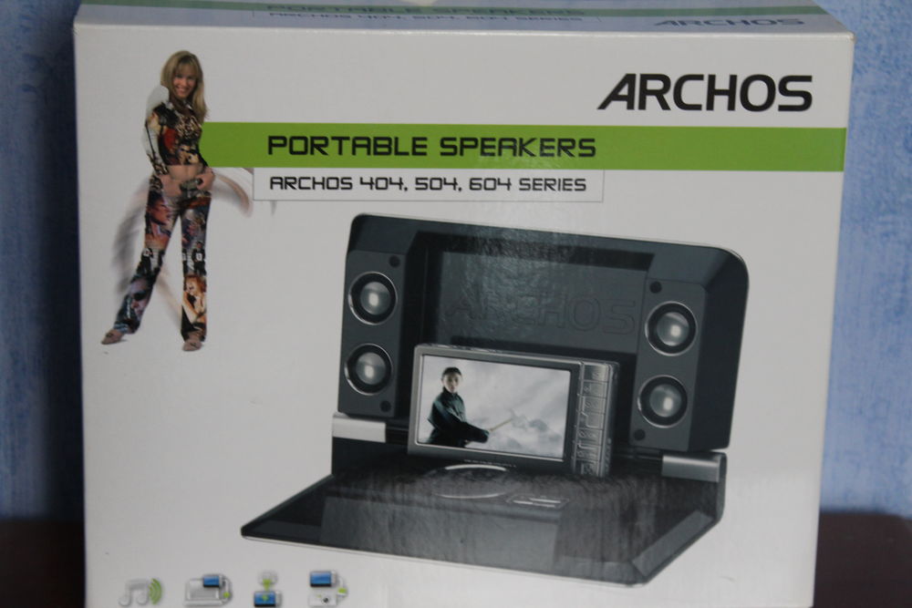 Baladeur Multim&eacute;dia ARCHOS 604. Audio et hifi