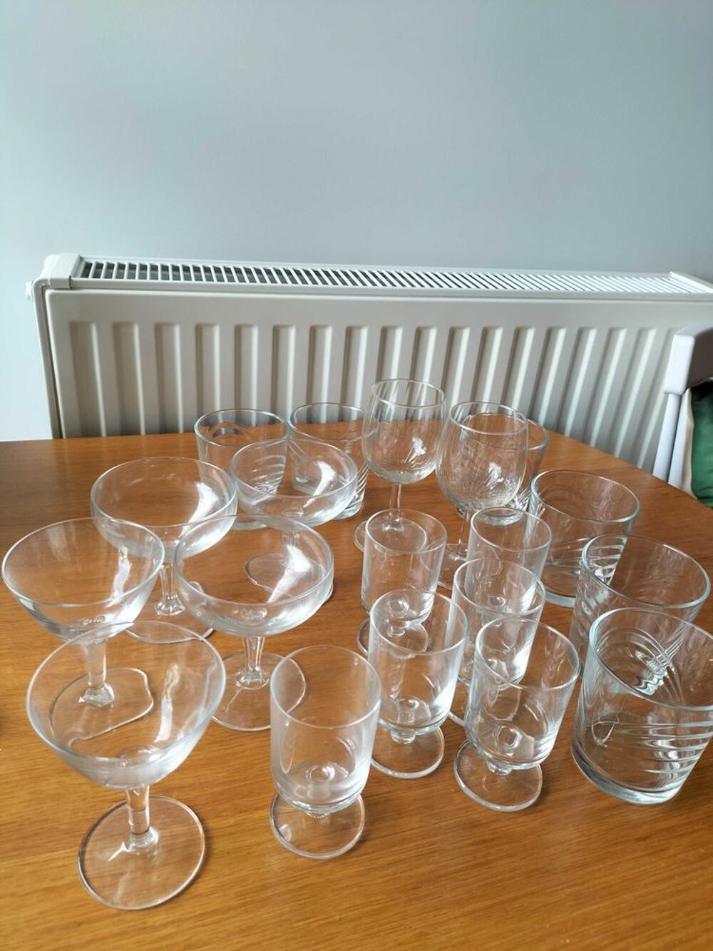 Verres et carafes 