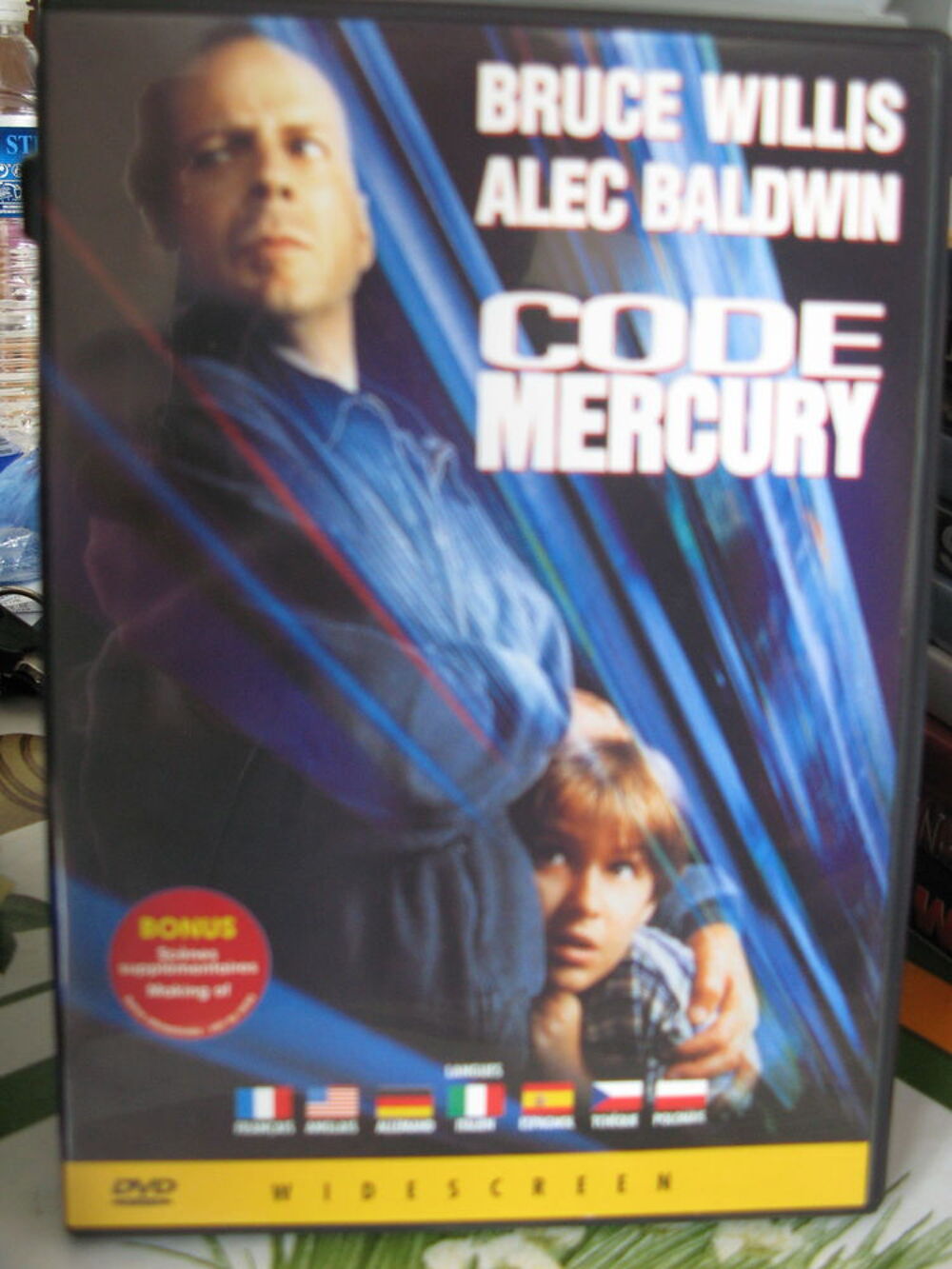 Code Mercury DVD et blu-ray