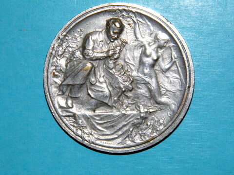 Medaille concours LEPINE bronze argent sign EXBRAYAT monnaie 30 Dunkerque (59)