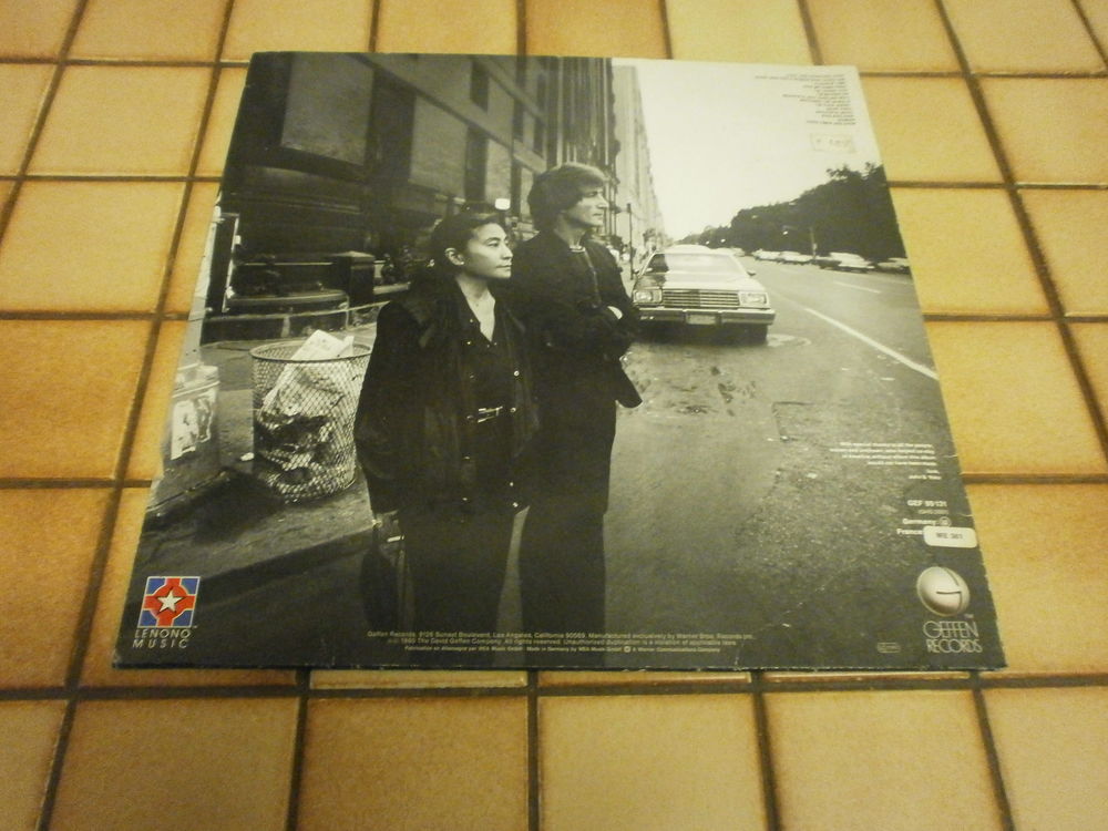 John LENNON - Album Vinyle 33 T - Pressage Original de Geffe CD et vinyles