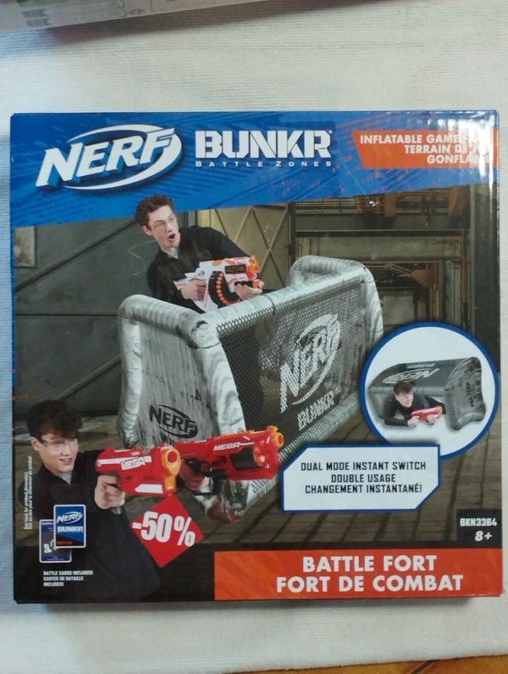 Nerf BUNKR fort de combat Jeux / jouets