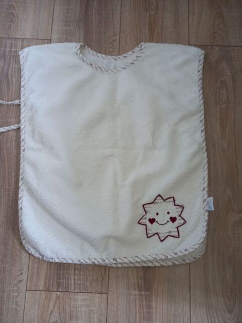 Cape de bain �ponge blanc cass� enfant marque Fashiona TU 1 Villiers (86)