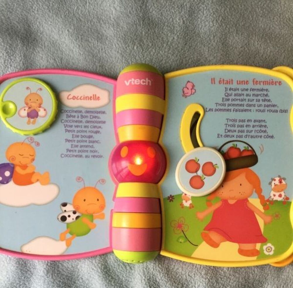 livre musical Vtech mon super livre enchant&eacute; Jeux / jouets