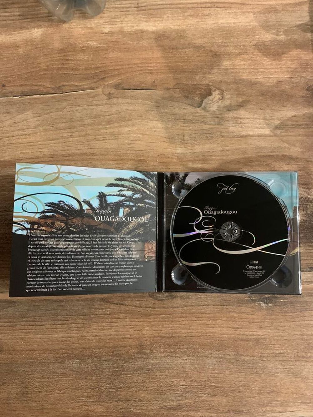 CD Trippin Laurent Dury " Ouagadougou - terra CD et vinyles
