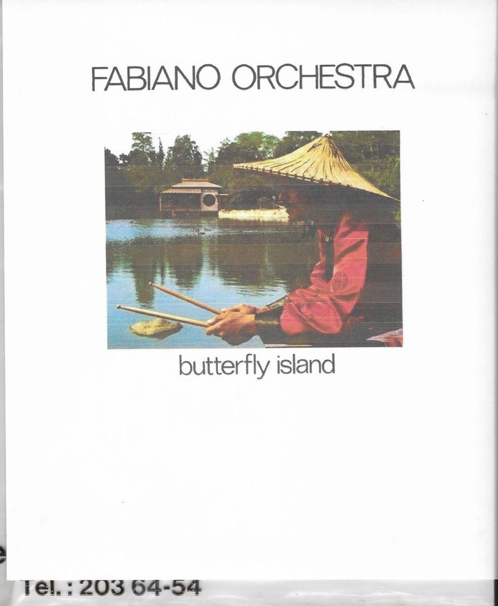 Vinyle 33 T LP, Album Fabiano Orchestra ?? Butterfly Island CD et vinyles