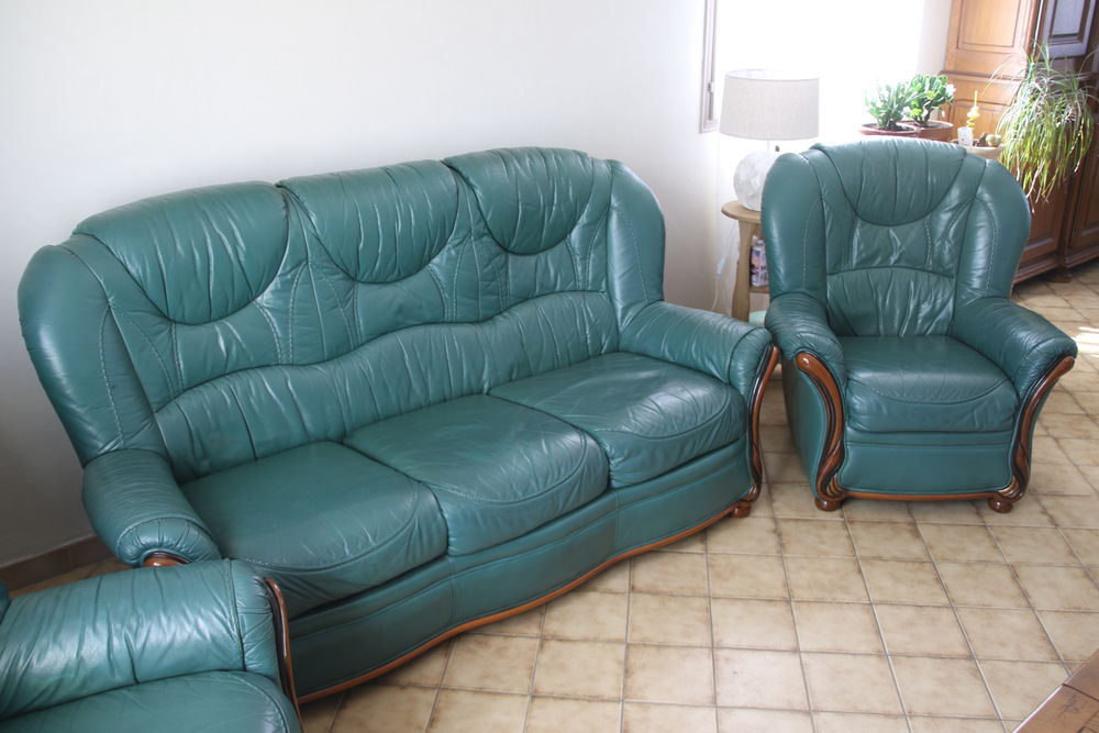 Salon en cuir Meubles