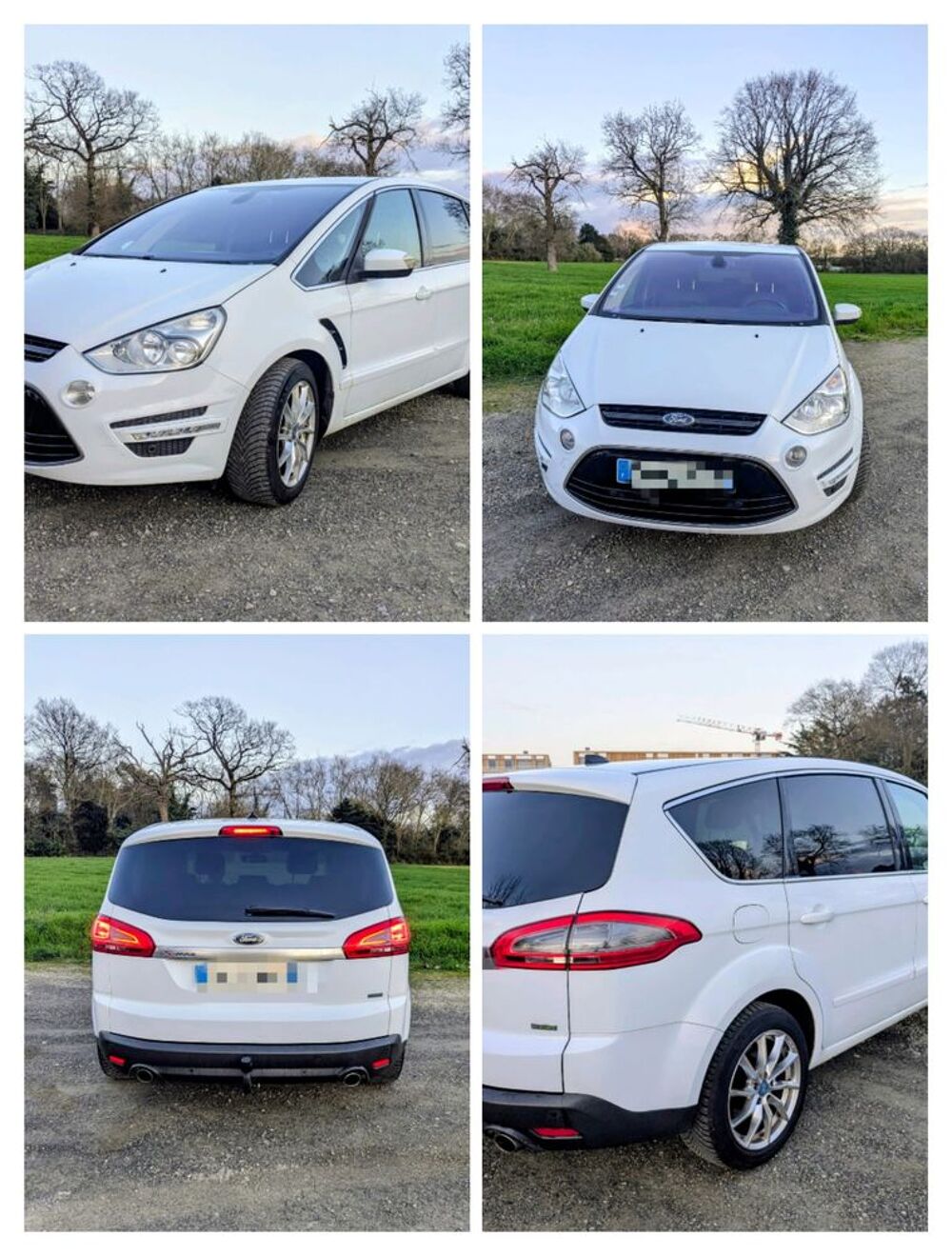 S-MAX 2.0 SCTI 203 Ecoboost Titanium - 7 Pl Powershift A 2013 occasion 35000 Rennes