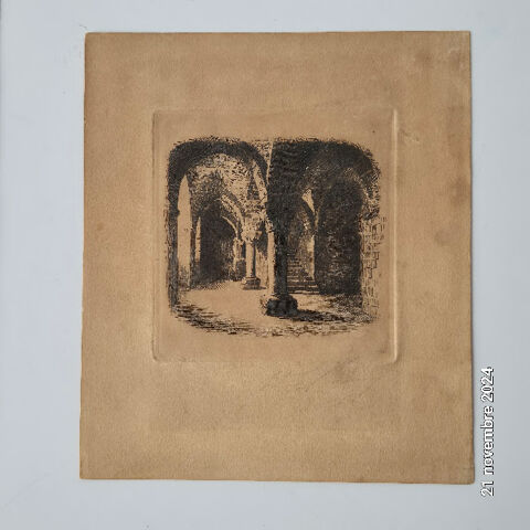 Le scriptorium ou salle des chevaliers en r�f�rence aux 119 80 Saumur (49)