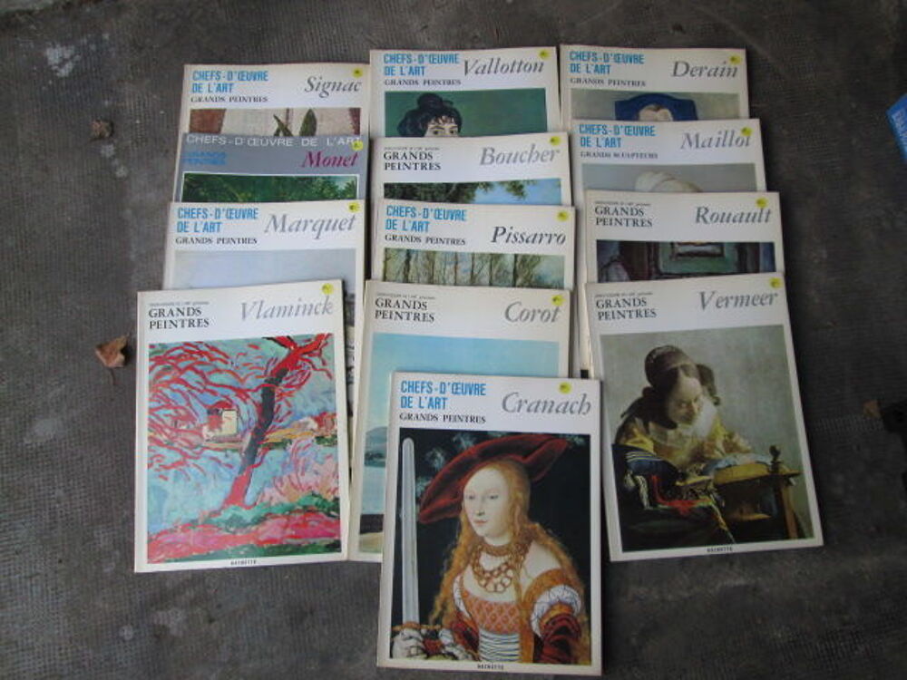 13 Livres &quot;chefs d'oeuvre de l'art&quot; Livres et BD