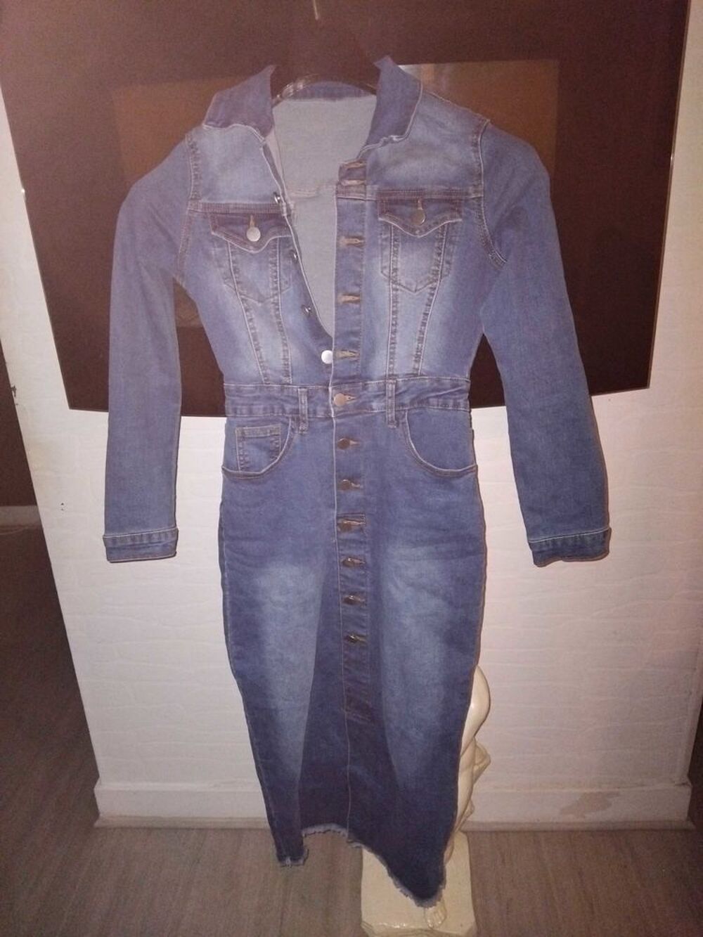 robe jean shein Vêtements