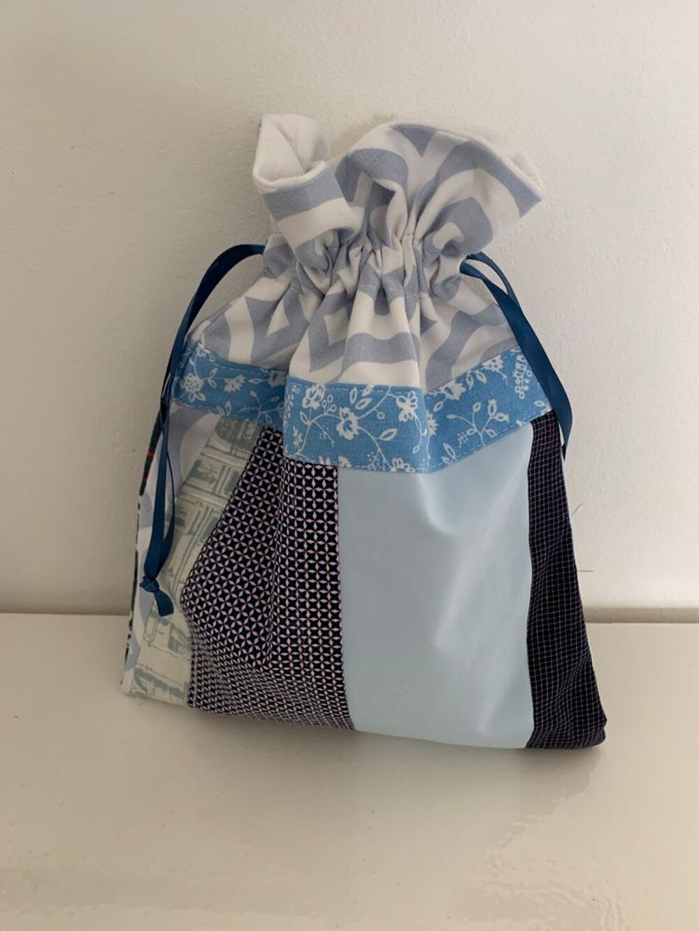 SAC POCHON A COULISSES * FAIT MAIN * IDEAL CADEAU Décoration